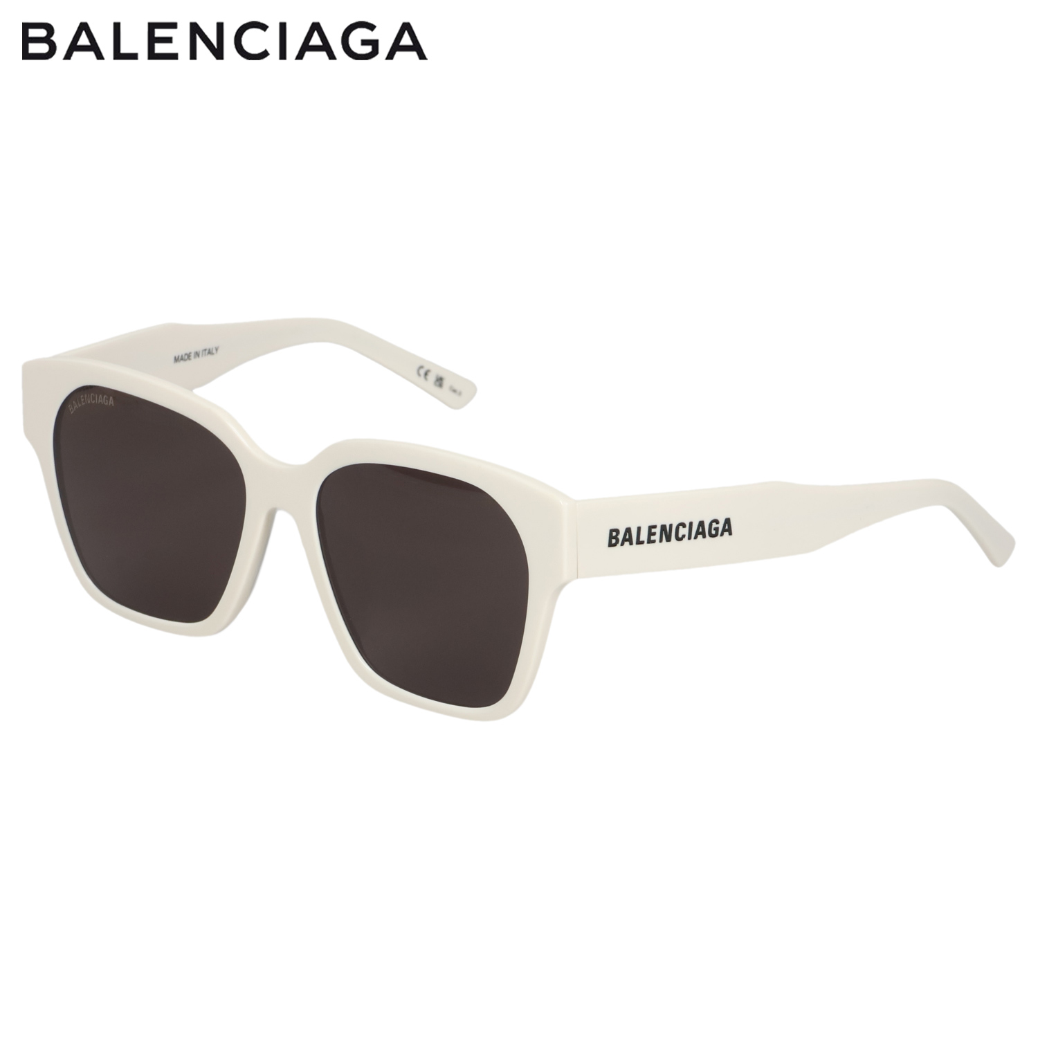 BALENCIAGA バレンシアガ ホワイトフレームサングラス 梨花 バレンシアガ BALENCIAGA サングラス メンズ レディース UV
