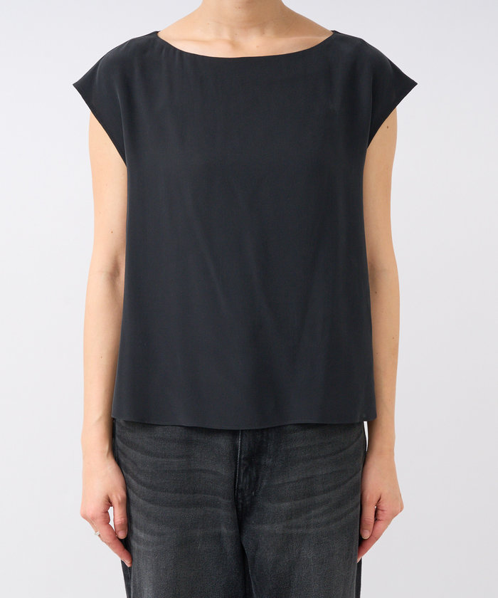 新品　RIVE DROITE silk Blouse リヴドロワ　シルクブラウス クーポン】【セール 65%OFF】【RIVE DROITE】silk Blouse