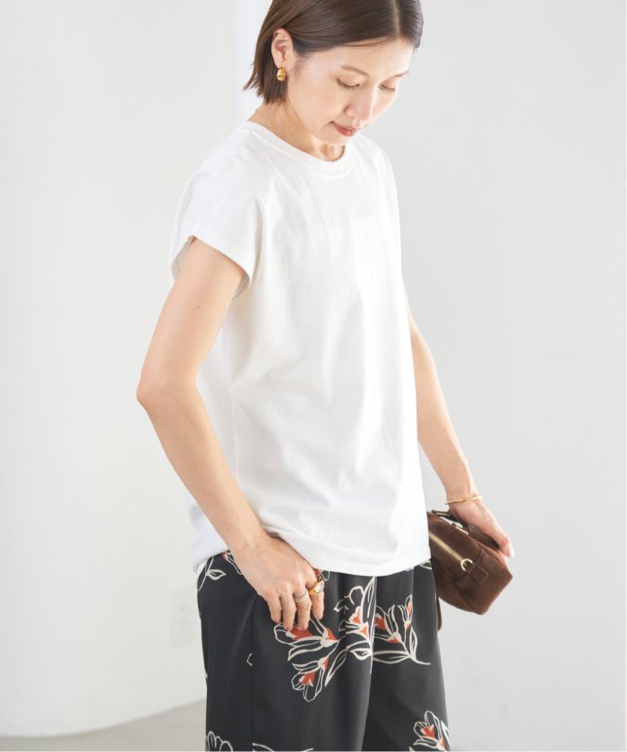 IENA ラウンドテールプルオーバー　ブラウン 追加4》ラウンドテールプルオーバー（Tシャツ/カットソー