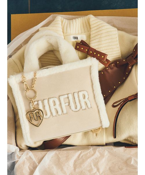ハートロゴバッグチャーム(508345171) | FURFUR(FURFUR) - d fashion