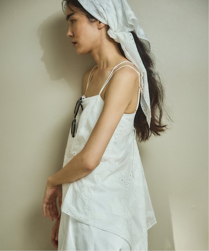 IENA カットワークLACE キャミソール　イエナ IENA カットワークLACE キャミソール イエナ IENA（イエナ）の