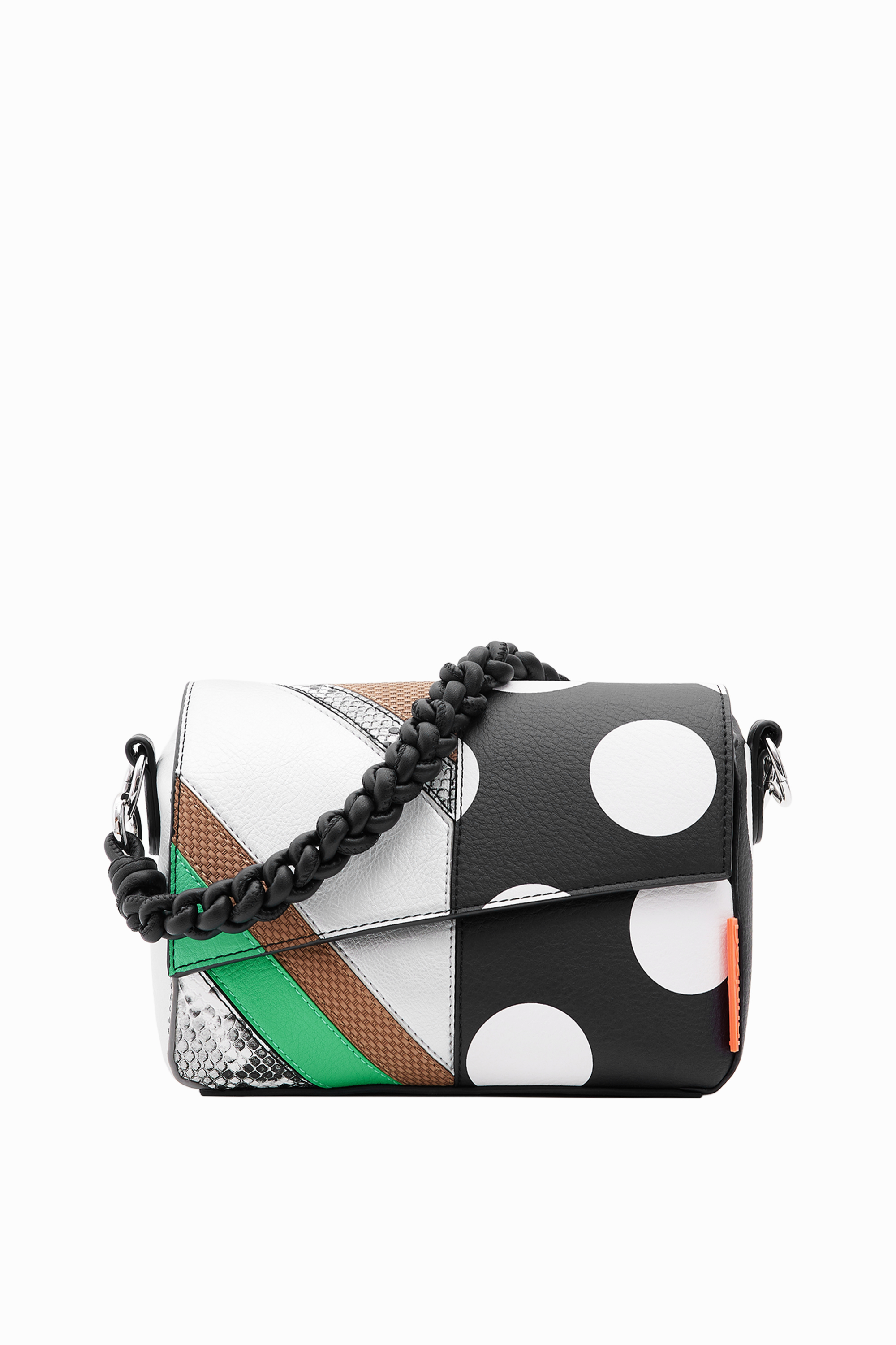 DESIGUAL☆Patchwork bag パッチワーク ショルダーバッグ デシグアル Desigual パッチワークバッグ （マルチ） -waja