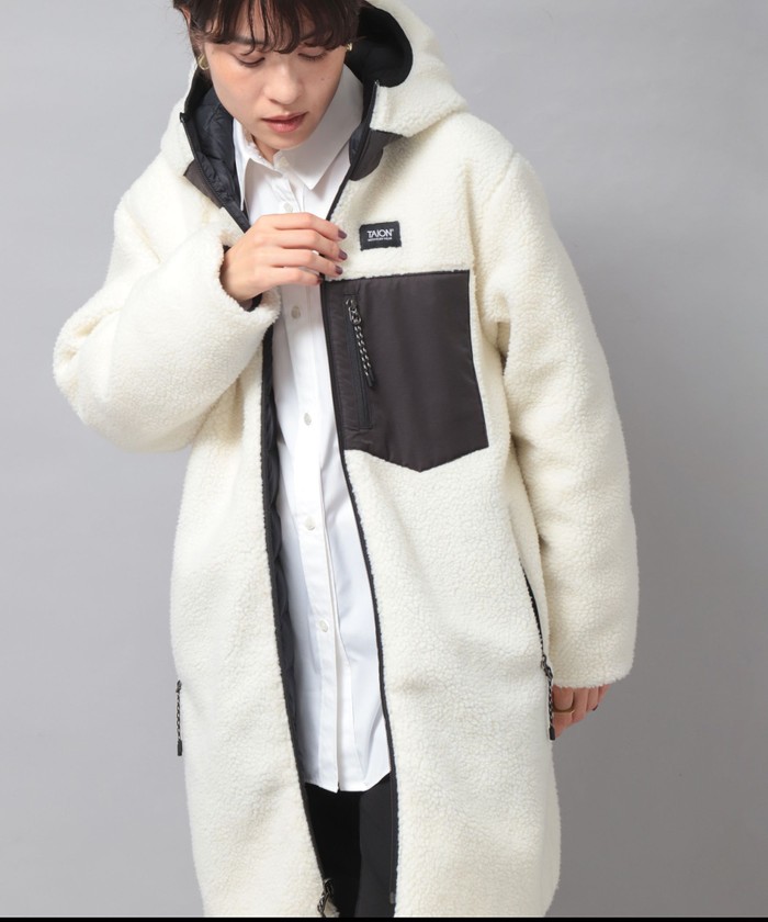 TAION/NOLLEY'S別注 ミリタリーリバーシブル ショートダウン TAION（タイオン）の「◇【WEB限定】【TAION/タイオン】別注