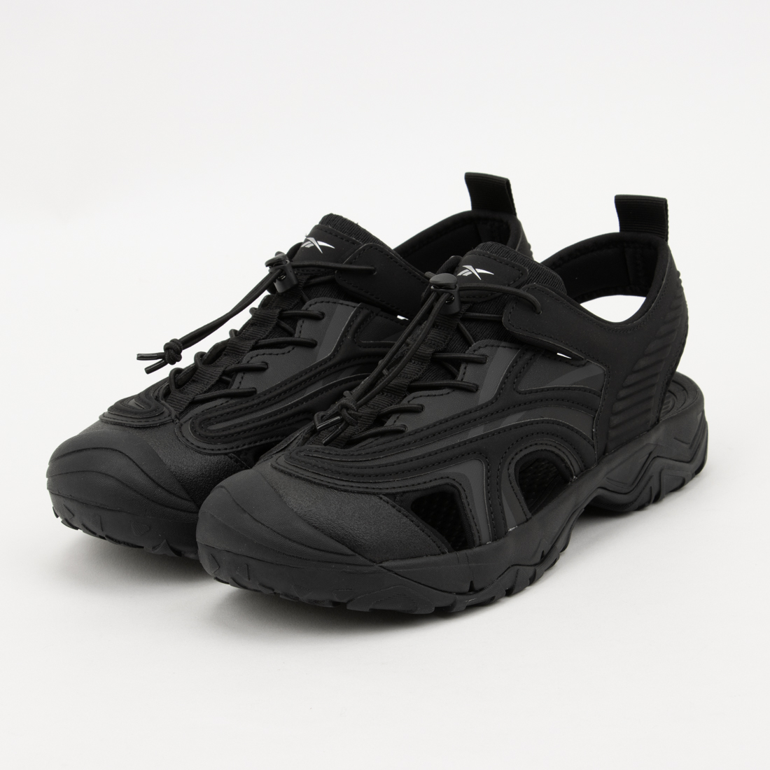 RIEKER フラット スライド サンダル ブラック スニーカー スニーカーサンダル ハイフリッパー / SNEAKER SANDAL HYFLIPPER