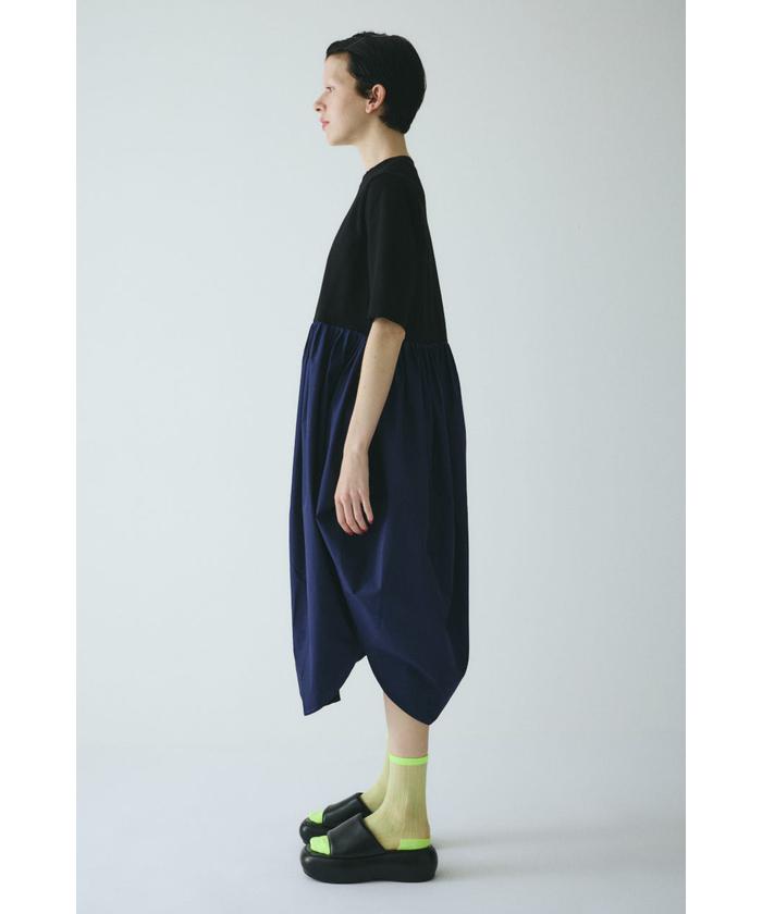 Cut docking shirt dress(508346162) | ヘリンドットサイ(HeRIN