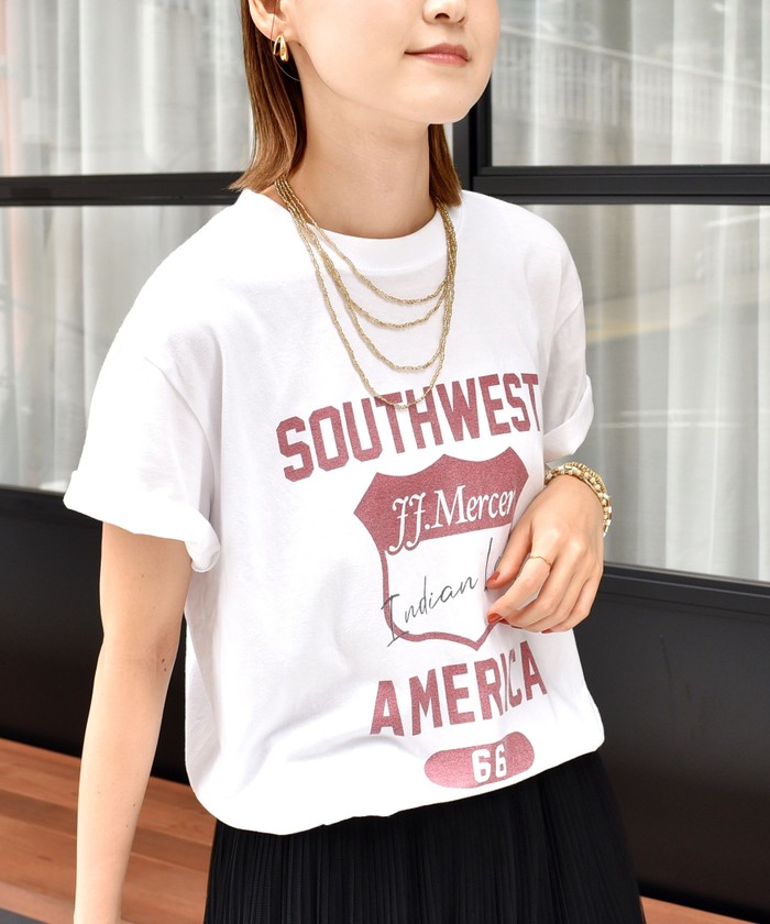 SHIPS for women / シップスウィメン 【SHIPS別注】J.J MERCER:プリント TEE SHIPS別注】J.J MERCER:プリント TEE(508349381) | シップス