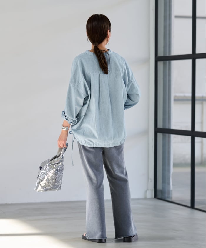 【新品・タグ付】FRAMeWORK ダンガリードロストシャツ ≪追加≫ダンガリードロストシャツ（シャツ／ブラウス