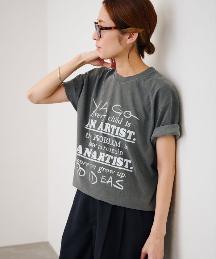 YA GOOD IDEAS × KIBITZ HANDWKS MESSAGE TSHIRT(508349706