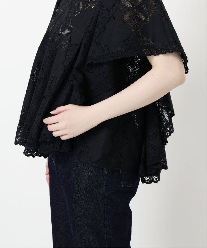 新品　SLOBE IENA レースフリルVネックブラウス レースフリルVネックブラウス（シャツ／ブラウス）｜SLOBE IENA