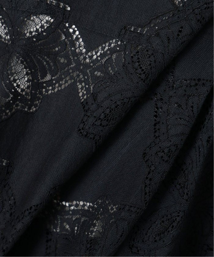 SLOBE IENA レースフリルVネックブラウス SLOBE IENA｜レースフリルVネックブラウス | Rakuten Fashion