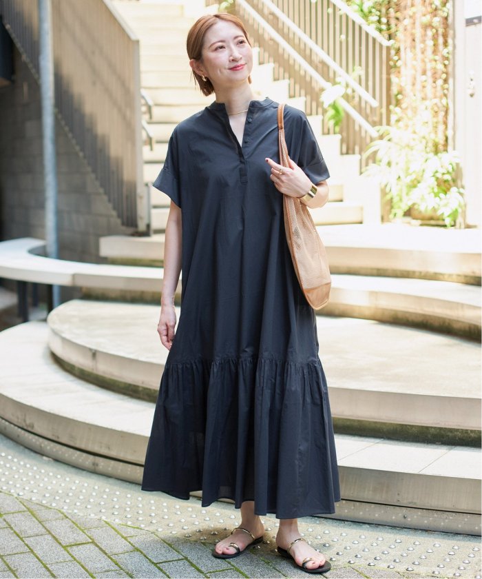 セール 30%OFF】ローンティアードマキシワンピース(508350585