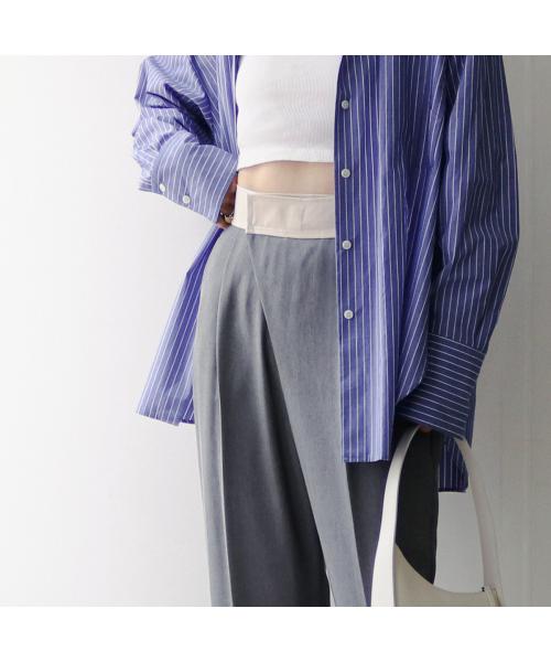 CHIGNON ラップパンツ 3553-469PT タックパンツ イージー シニヨン CHIGNON CHIGNON ラップパンツ 3553-469PT タック