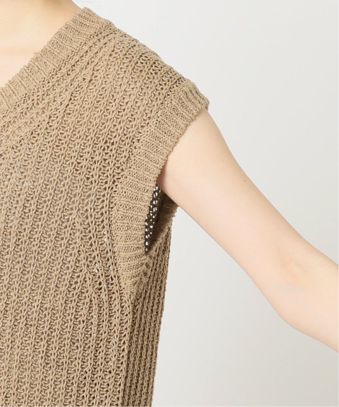 セール】SILK－LINEN LILY Vネック ニット(508353122