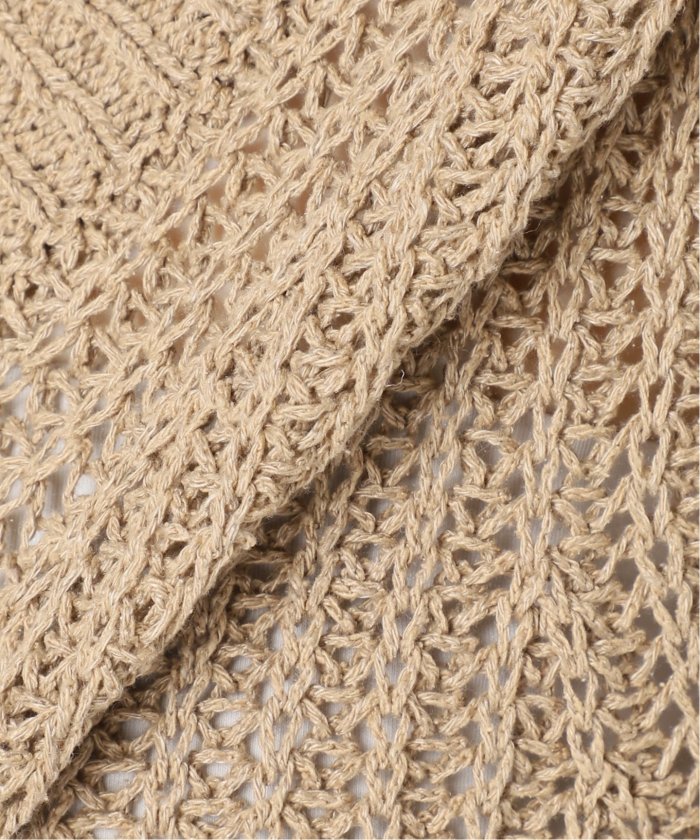 plage SILK-LINEN LILY Vネック ニット セール】SILK-LINEN LILY Vネック ニット（ニット/セーター