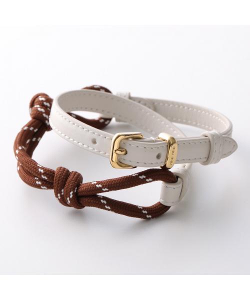 miumiu ブレスレット miu miumiu ミュウミュウ ブレスレット レディース シルバー