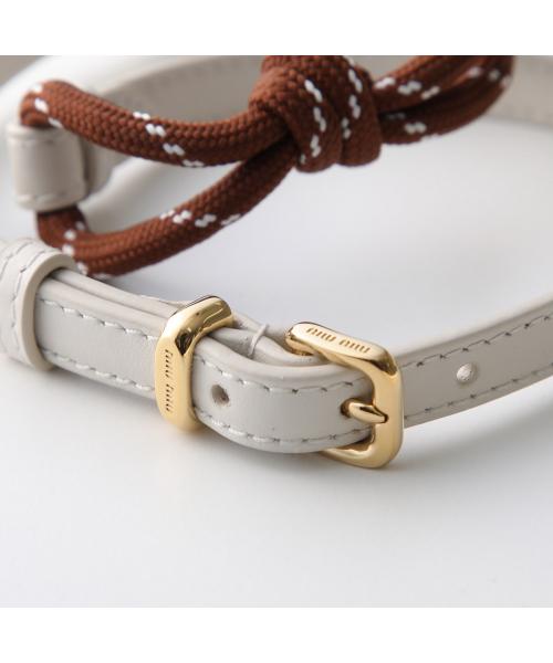 セール】ミュウミュウ Miu Miu MIUMIU ブレスレット 5IE008 2CRT
