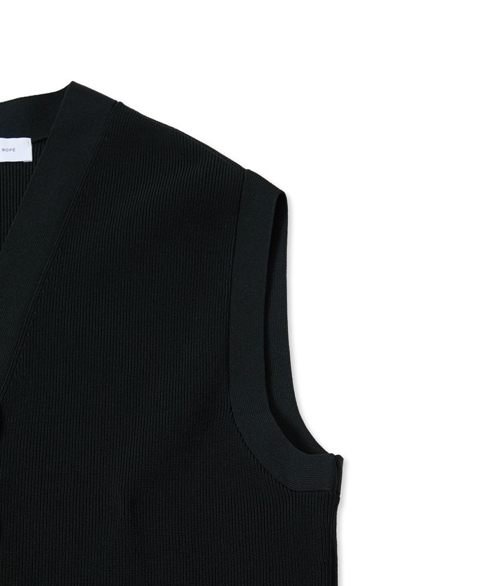 サステナブル】ミドルニットジレ(508357117) | アダム エ ロペ