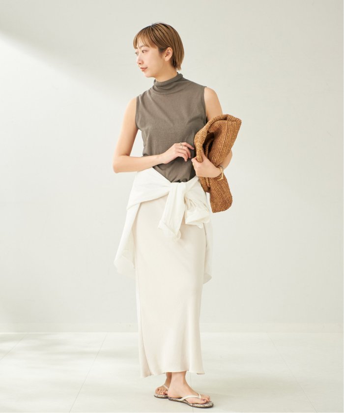 値下げ不可_プラージュ　silk/linen nuance プルオーバー セール 30%OFF】《追加》silk/linen nuance プルオーバー