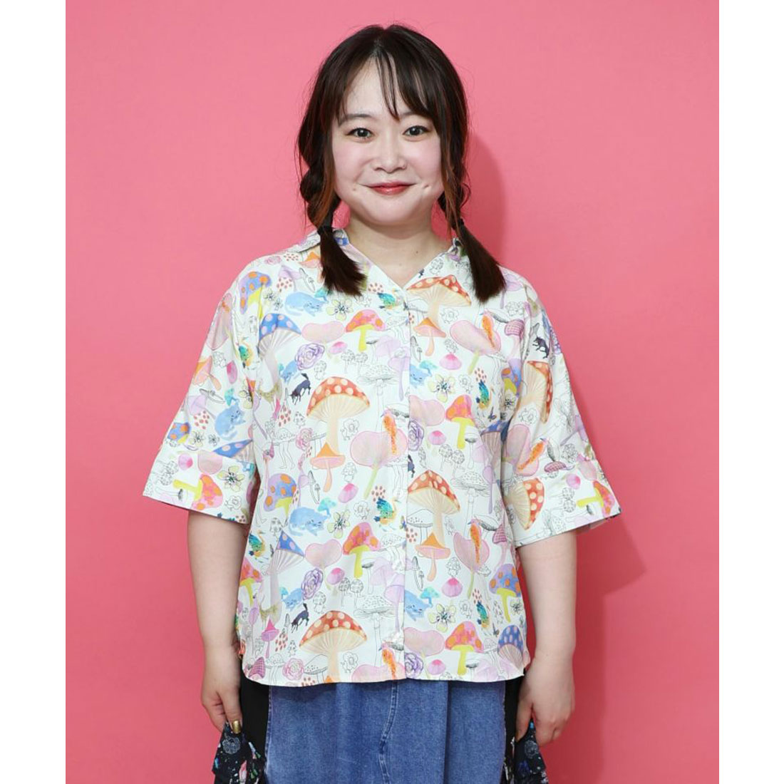 スカラー / キノコ・POP・イチゴ柄 3柄展開シャツ スカラー / キノコ・POP・イチゴ柄 3柄展開シャツ | BRAND