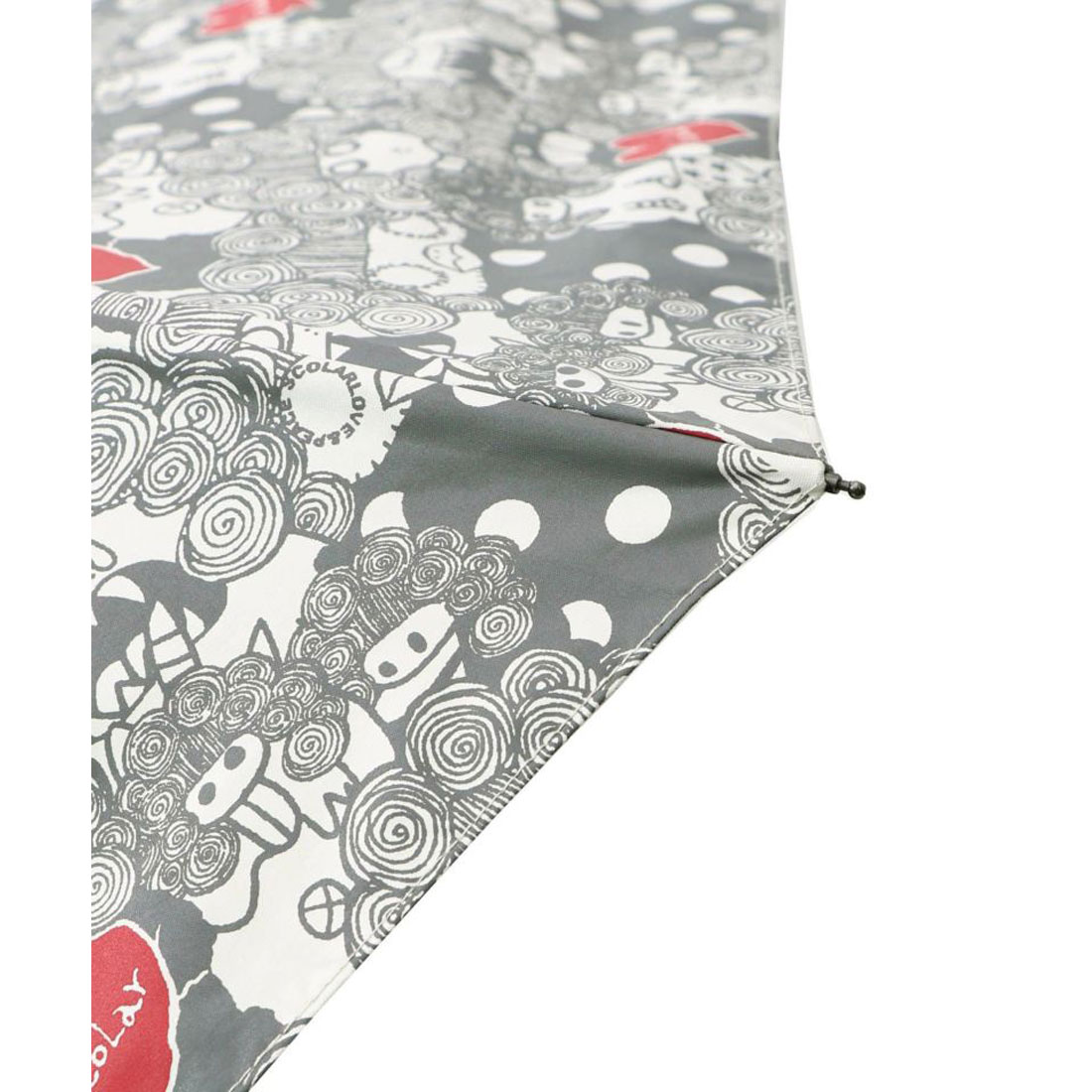 セール10%OFF】スカラー ScoLar スカラーちゃん総柄 晴雨兼用UV