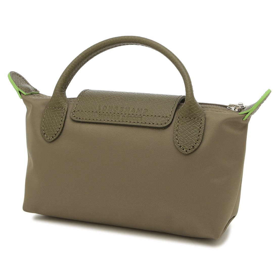 ロンシャン LONGCHAMP ポーチ プリアージュ グリーン ミニバッグ