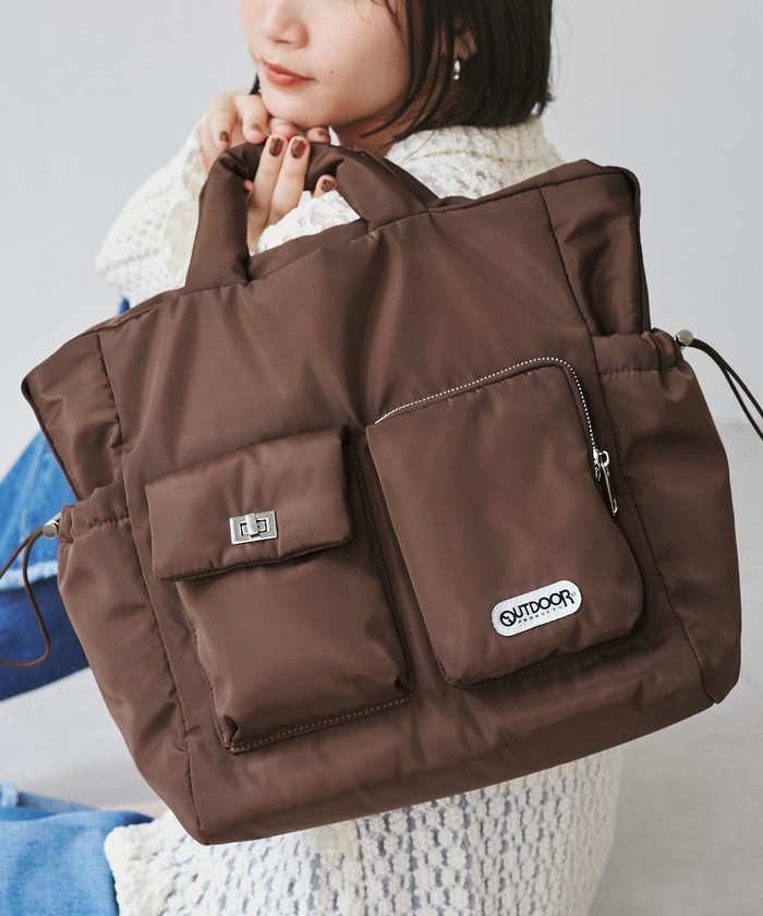 OUTDOOR PRODUCTS】VIS別注6ポケット2WAYトートバッグ(508359335