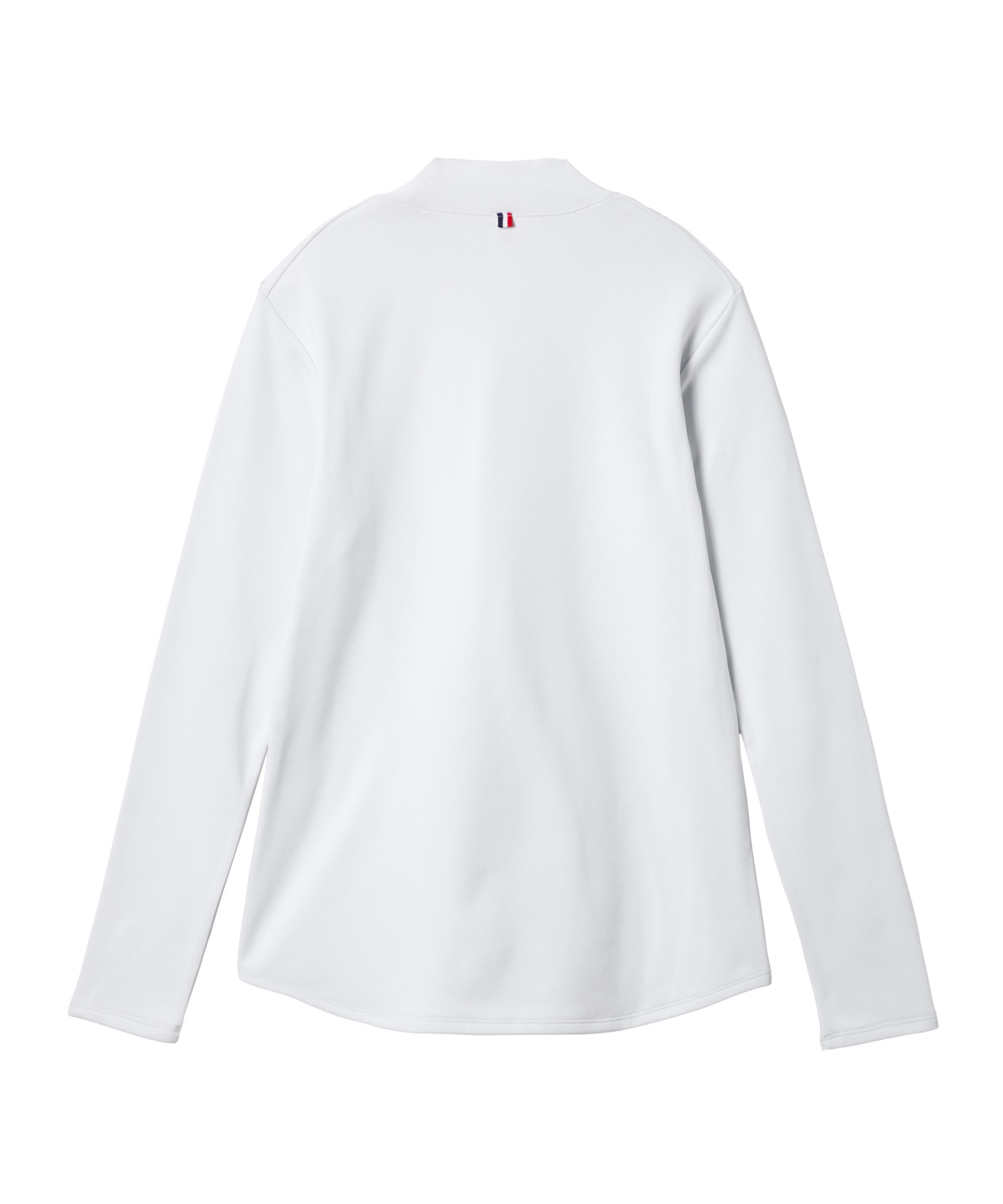 ルコックスポルティフ ゴルフ モックネックシャツ【ホワイト/LL】新品！ クーポン】ルコックスポルティフ le coq sportif モックネック
