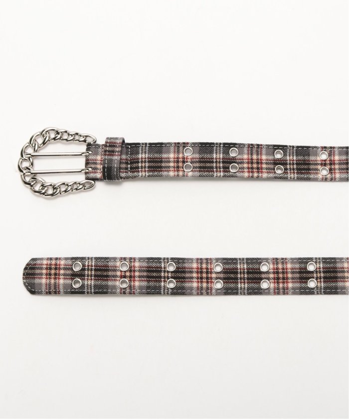 AFBベルト完売品 AFB / エーエフビー FLANNEL CHECK BELT(508359923) | パルプ