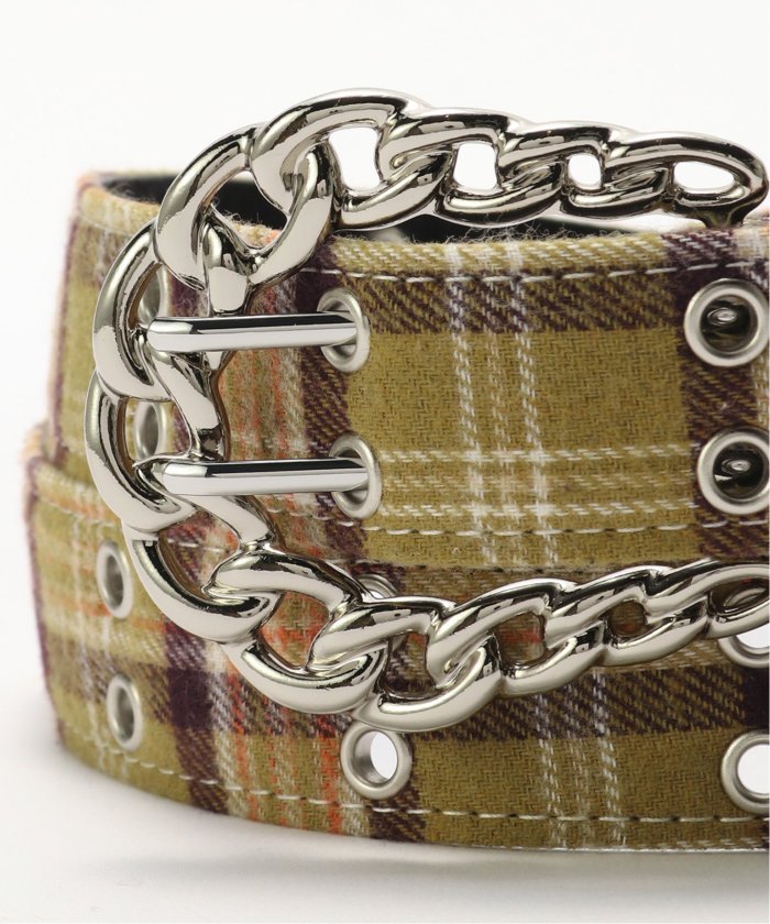 AFB / エーエフビー FLANNEL CHECK BELT(508359923) | パルプ