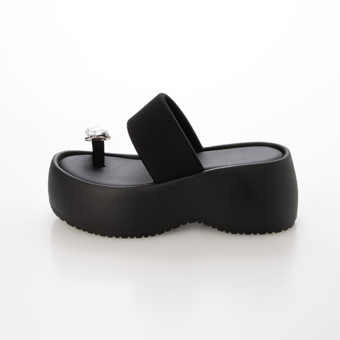 uni's room■4color アシンメトリートングサンダル SS-SS25-76 シューギャラリーオオタ SHOE GALLERY OTA トングフラット
