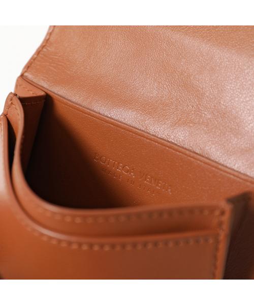 BOTTEGA VENETA ブラウン名刺入れ　カードケース ブラウン（茶色）系 BOTTEGA VENETA(ボッテガヴェネタ) カード