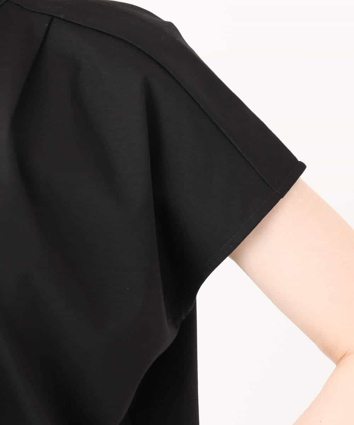 tシャツ ラッフルタイデザインカットソー/接触冷感/洗える/WEB限定サイズあり レディース ラッフルタイデザインカットソー/接触冷感/洗える/WEB限定サイズ