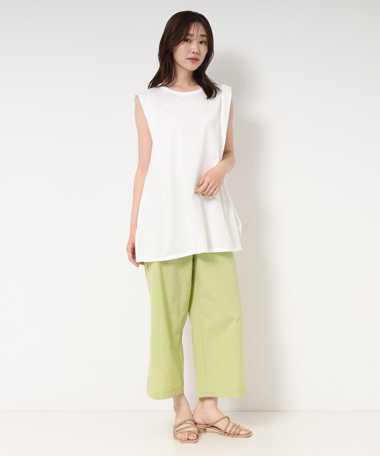 コルディア CORDIER 美シルエットノースリーブタンクトップ