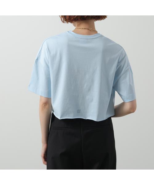 GIVENCHY 一枚でもオシャレコーデの完成☆ペイント Tシャツ オーバーラップエフェクト刺繍レイヤードTシャツ 22AW | GIVENCHY