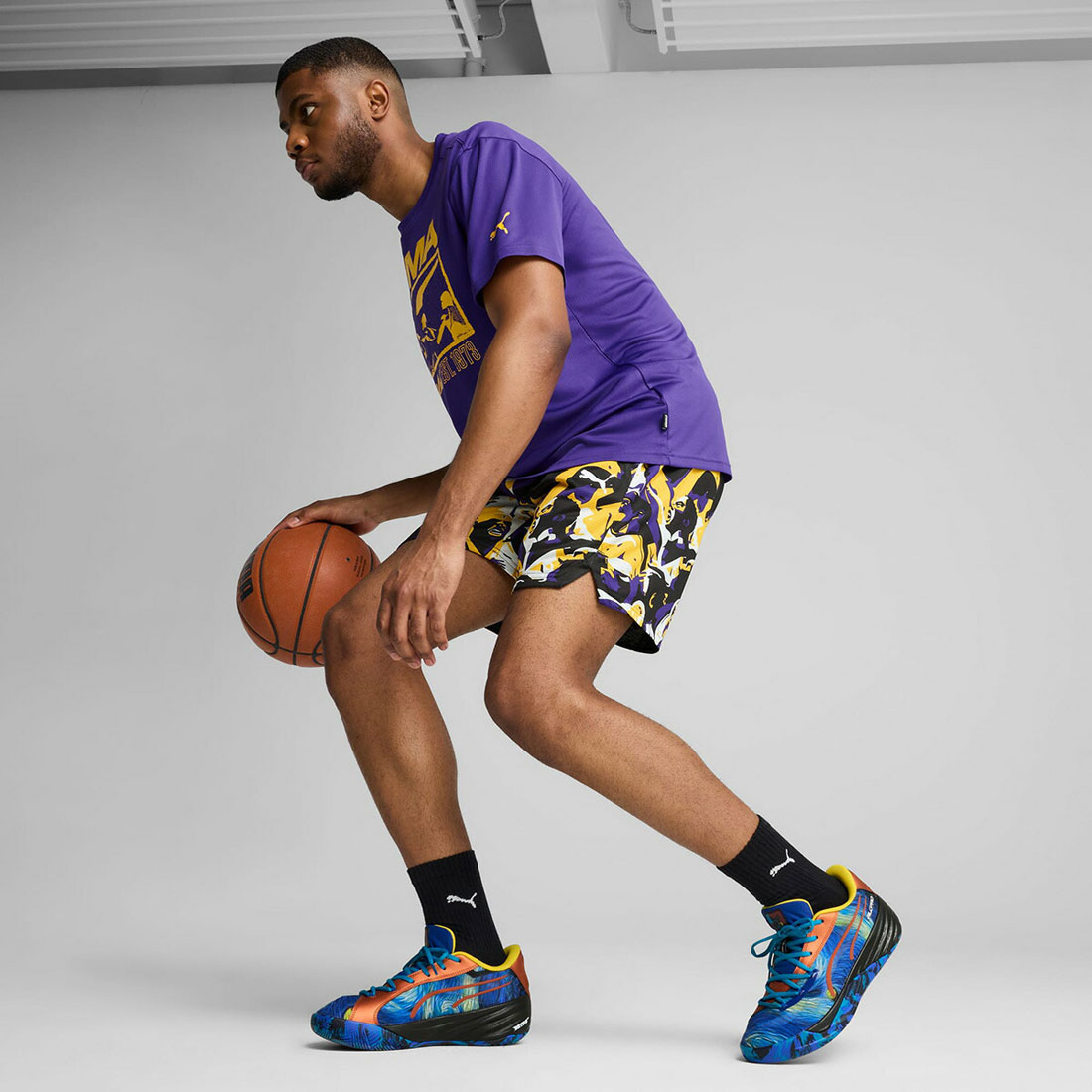 PUMAオールプロニトロディランイクスビット26.0cm美中古 プーマ PUMA PUMA ALL－PRO NITRO DYLAN EXHIBIT（プーマ オール