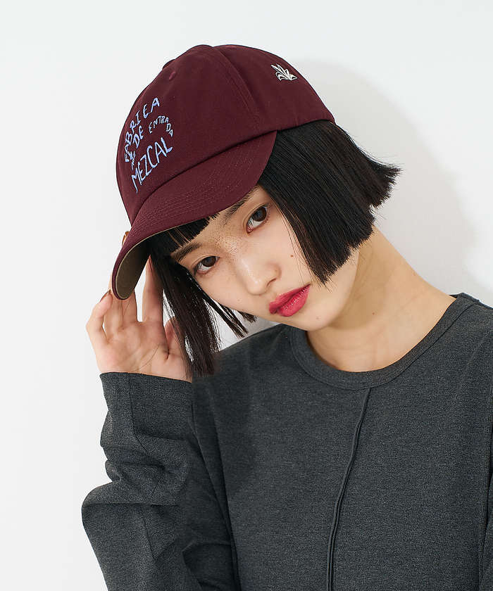 LY】Garabato cap 落書き風 刺繍 ロゴ キャップ【予約
