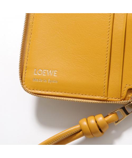 ロエベ LOEWE LOEWE 二つ折り財布 KNOT COMPACT CEM1CWZX01