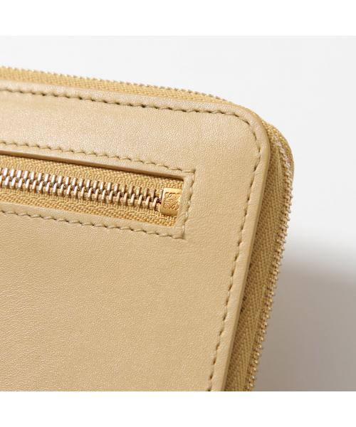 LOEWE ベージュ 二つ折り財布