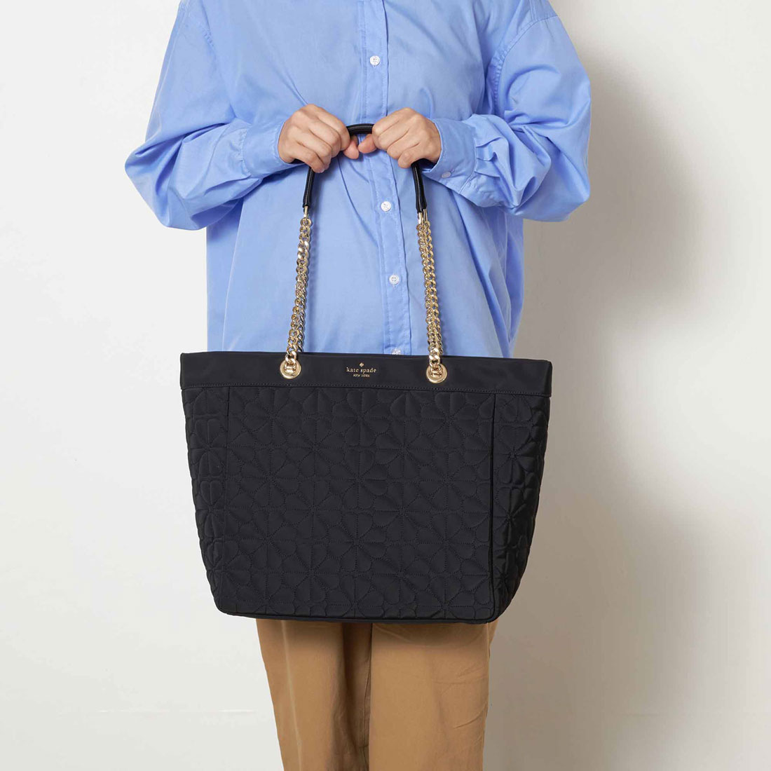 kate spade キルティングトートバッグ kate spade NEW YORK ケイトスペード バッグ katespade