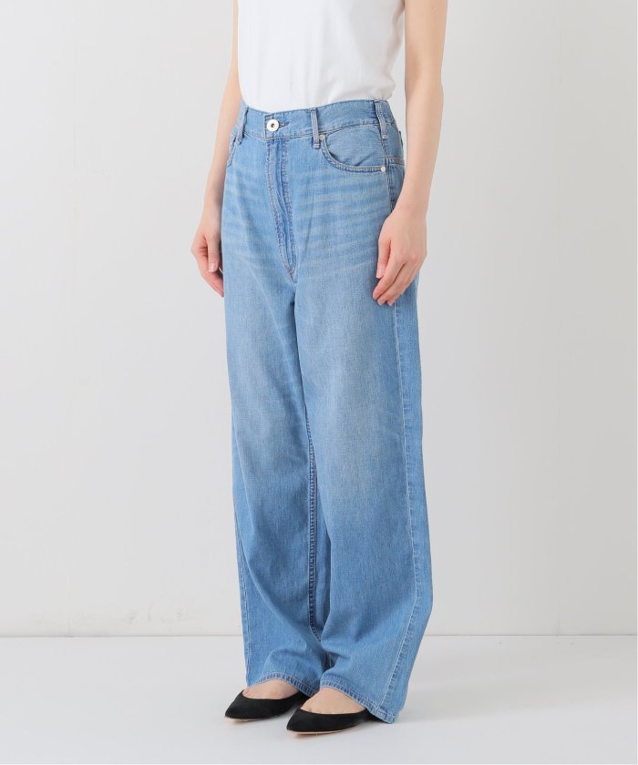 upper heights ワイドレッグデニム ライトブルー22 upper heights ワイドレッグデニム ライトブルー22