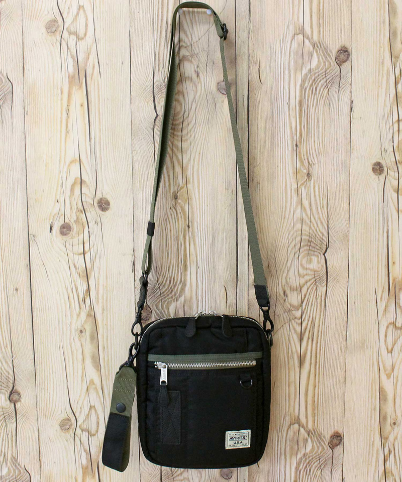 国内発送【AVIREX】FLIGHT NYLON ”VERTICAL SHOULDER BAG” FLIGHT NYLON ”VERTICAL SHOULDER BAG” | AVIREX