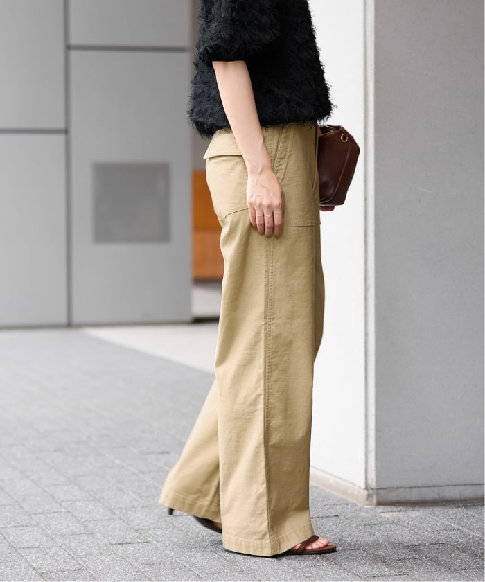 新品タグ付ジャーナルスタンダードワイドベイカーパンツ JOURNAL STANDARD - （期間限定出品）新品タグ付、ワイド