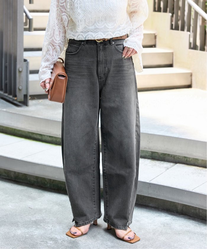 デュ ジュール BARREL BAGGY JEAN 追加》ウォッシャブル / DU JOUR/デュ ジュール BARREL BAGGY