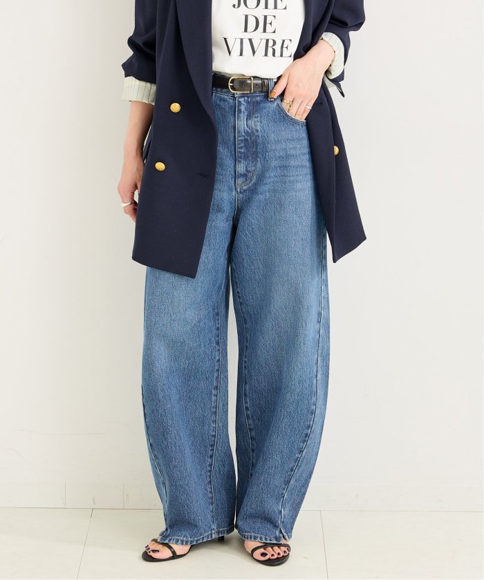 デュ ジュール BARREL BAGGY JEAN 追加》ウォッシャブル / DU JOUR/デュ ジュール BARREL BAGGY