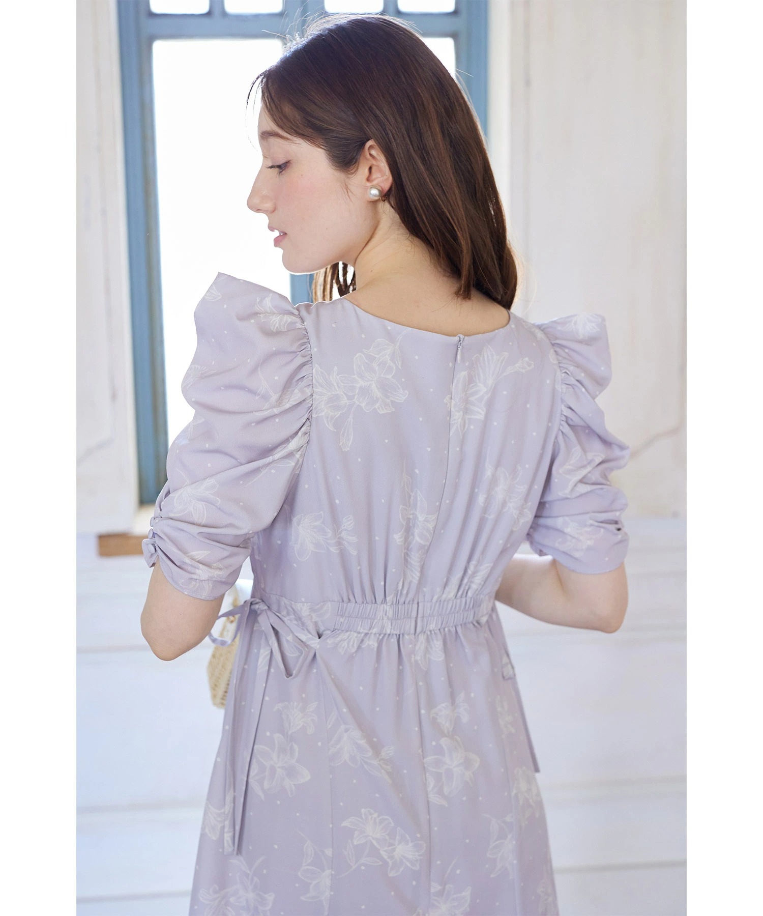 トッコクローゼット tocco closet サイドリボン付きパワー