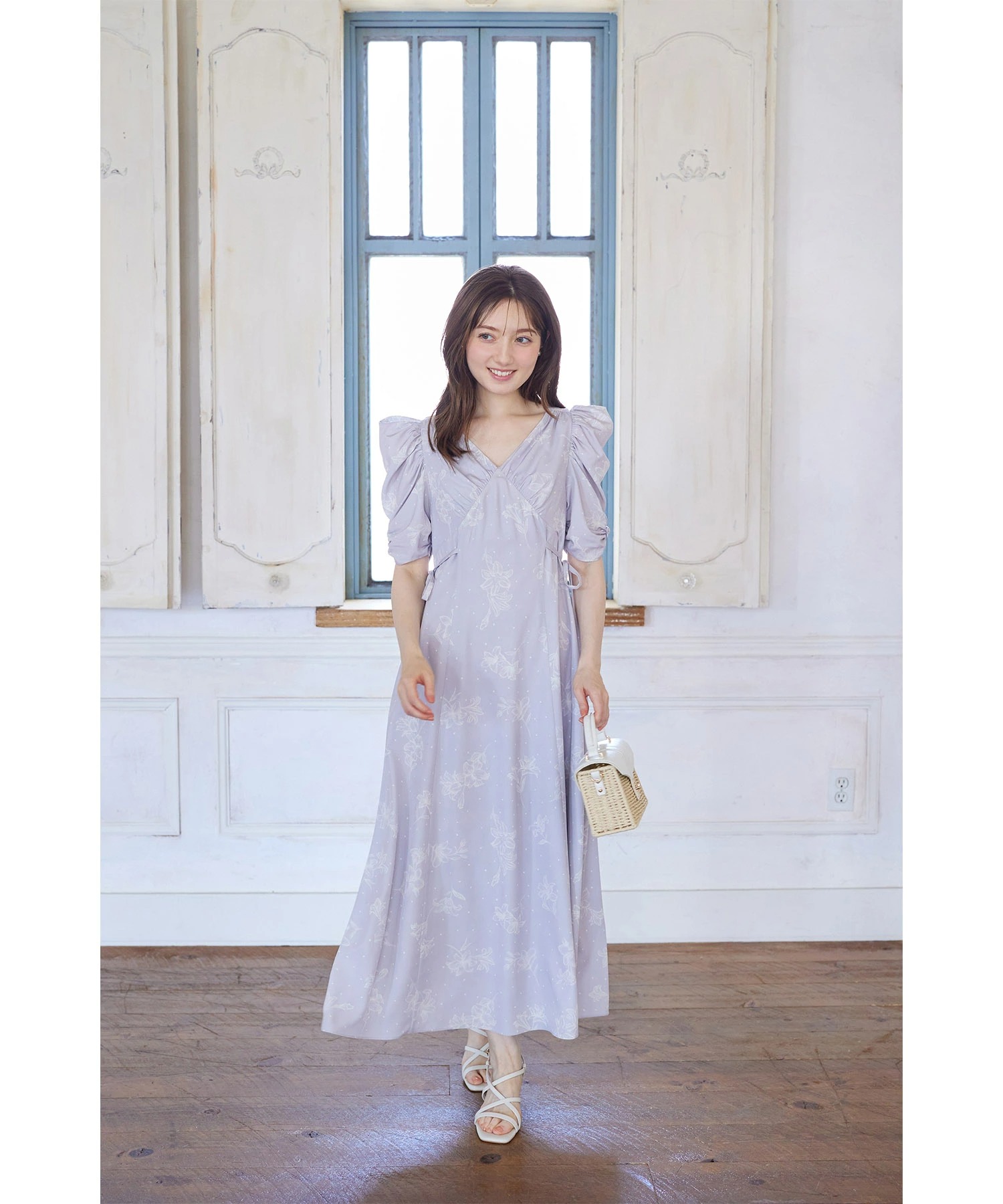 トッコクローゼット tocco closet サイドリボン付きパワー