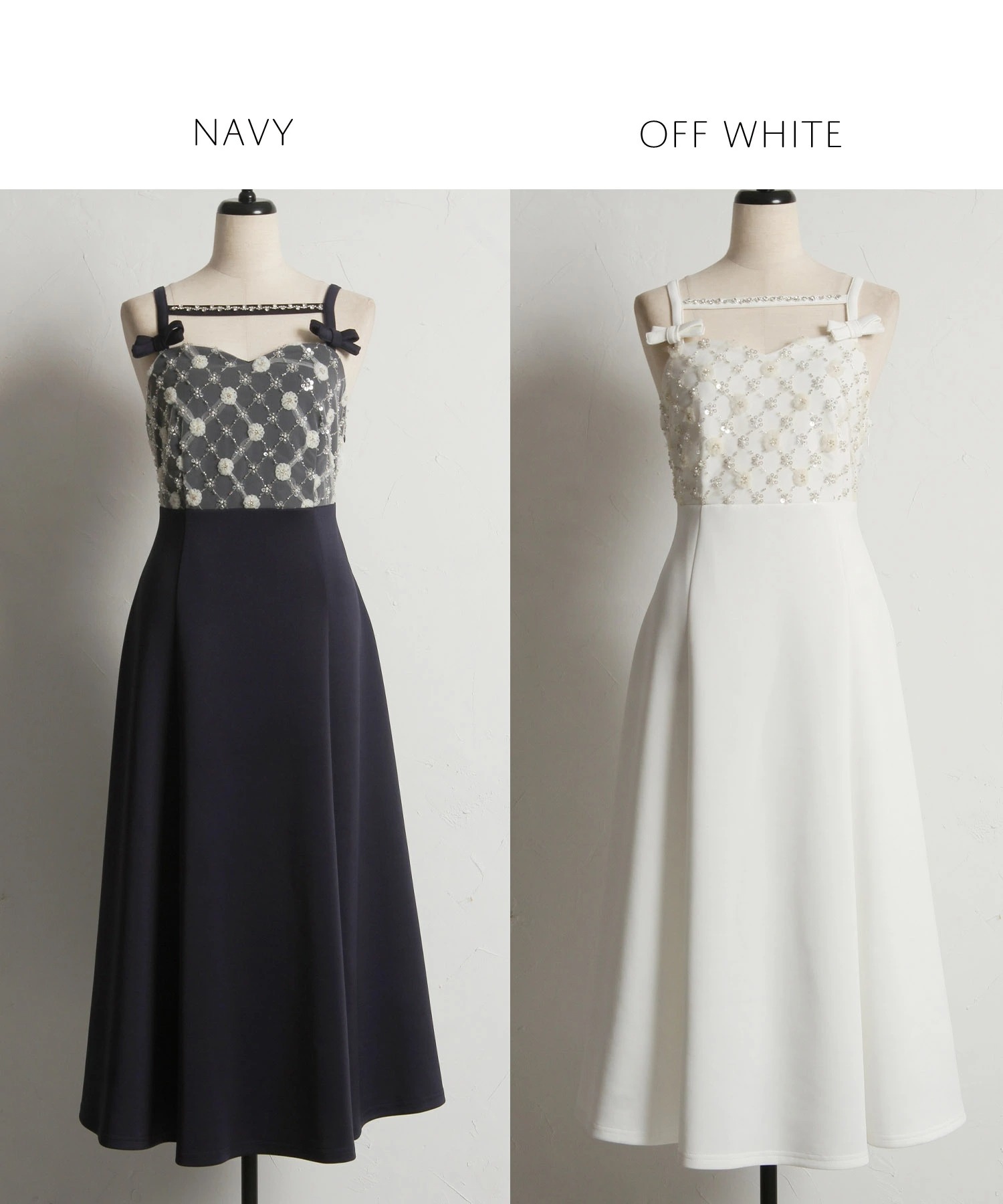 トッコクローゼット tocco closet リボン付きフラワービジュー