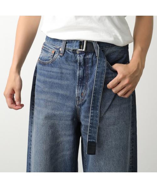 L*様 試着のみsacai サカイ デニムパンツ sacai（サカイ）デニムパンツ 紺 サイズ:1(S位) メンズ
