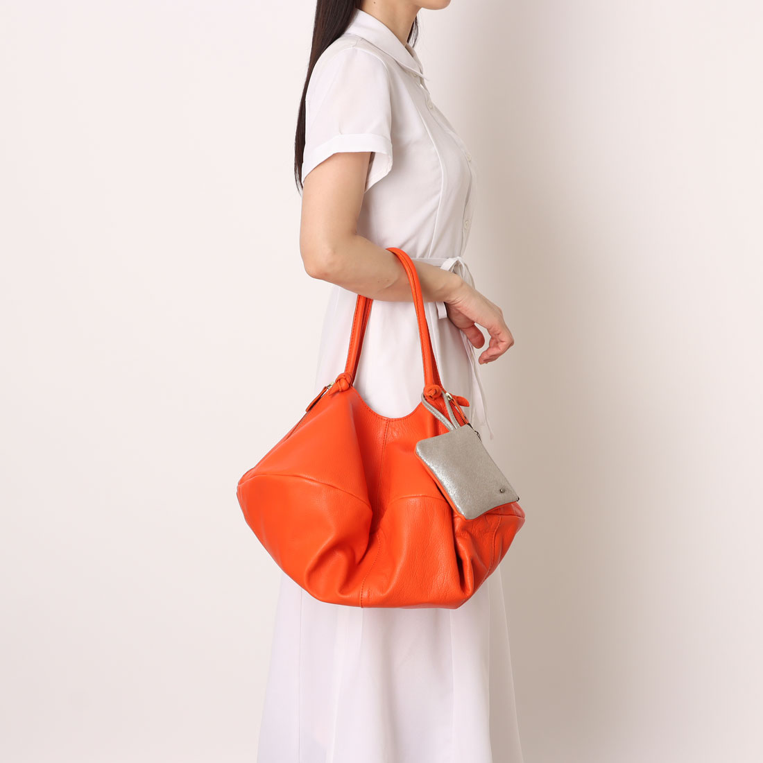 【新品未使用】 POMTATA ポンタタ ENVAN トートバッグ 丸型 POMTATA トートバッグ POMTATA/ポンタタ/ENVAN たてトート BAG/S