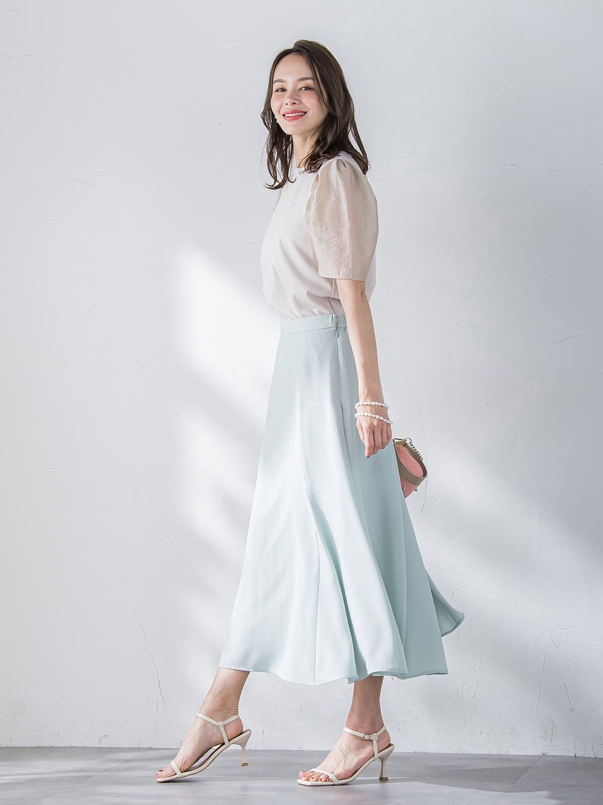 セール 30%OFF】ビアッジョブルー Viaggio Blu シアースリーブ